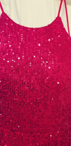 Red sequin lafemme size 4 - Picture 3 of 9
